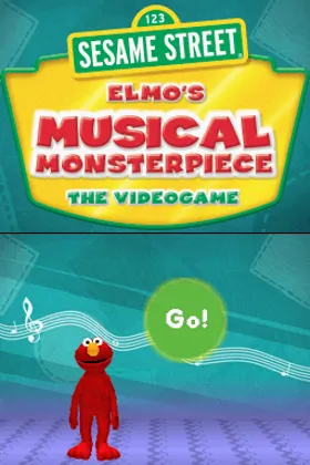 Sesame Street - Elmo's Musical Monsterpiece (USA) (En,Es) screen shot title